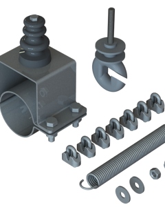 Accessories anti-roost AM w/feed hopper 120l per line